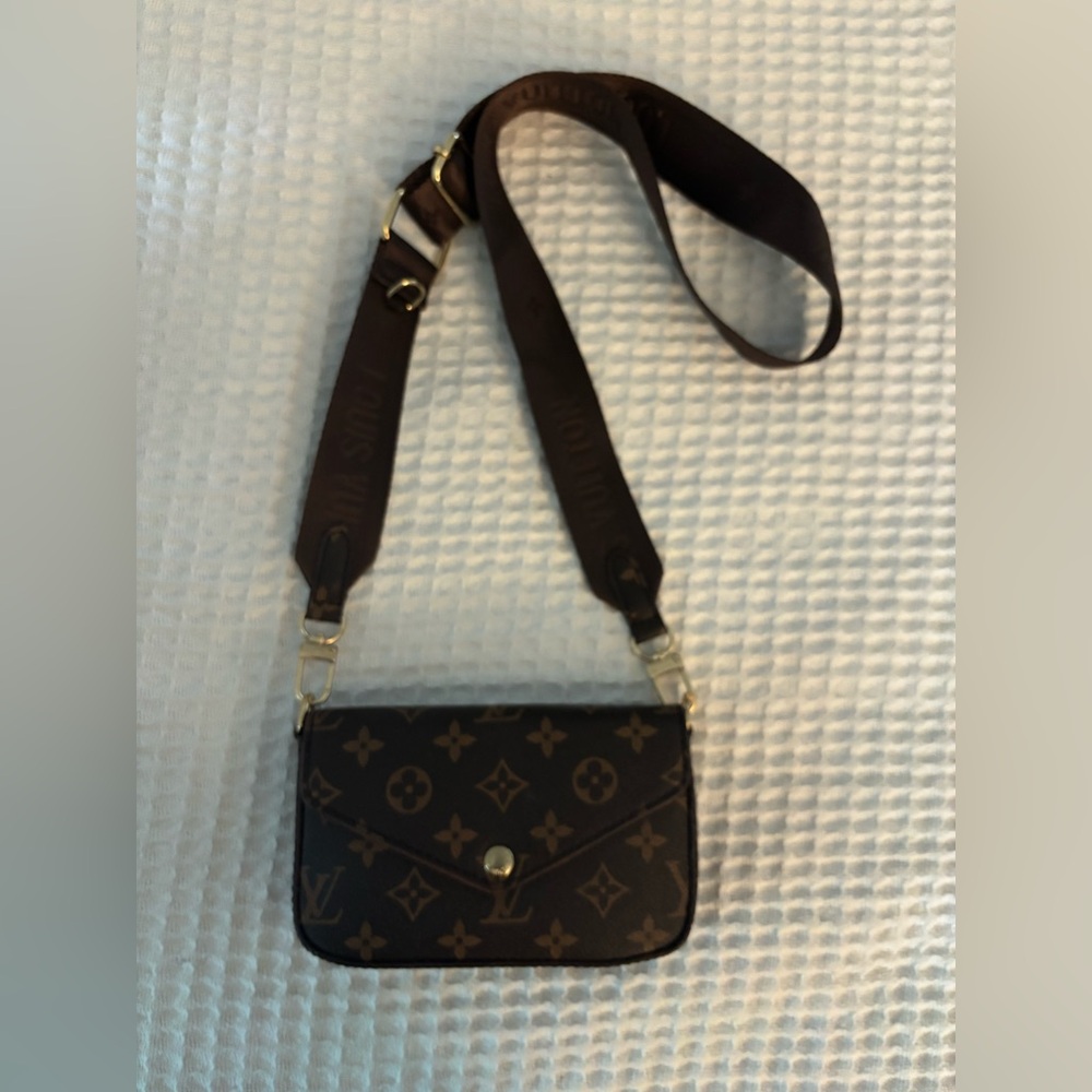 Brown Designer Crossbody Bag Dupe